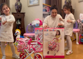 ვიდეო : „საბავშვო ეტლი ავაწყვეთ და ძალიან ბედნიერია“ – სოფო ნიჟარაძე პატარა ალისკას მორიგ უსაყვარლეს კადრებს გვიზიარებს