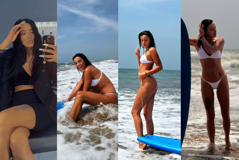 ფოტოები : “სილამაზე” – სალომე უშხვანი შრი ლანკადან ცეცხლოვან კადრებს გვიზიარებს