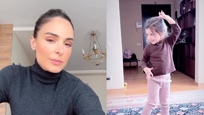 “საოცრებაა ეს ბავშვი” – სოფო ნიჟარაძე ელის მარიას უსაყვარლეს ვიდეოს გვიზიარებს