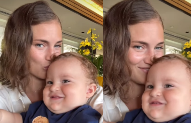 “საოცარი დედა-შვილი” – ნანუკა გუდავაძე უმცროს შვილთან ერთად გადაღებულ უსაყვარლეს ვიდეოს გვიზიარებს