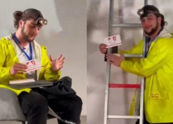 ბიჭს, რომელიც სტადიონზე კიბით შეიპარა, ევროპის ჩემპიონატის ბილეთი აჩუქეს – ვინ მოუწყო სიურპრიზი “ტაბლოს შემკეთებელს”?