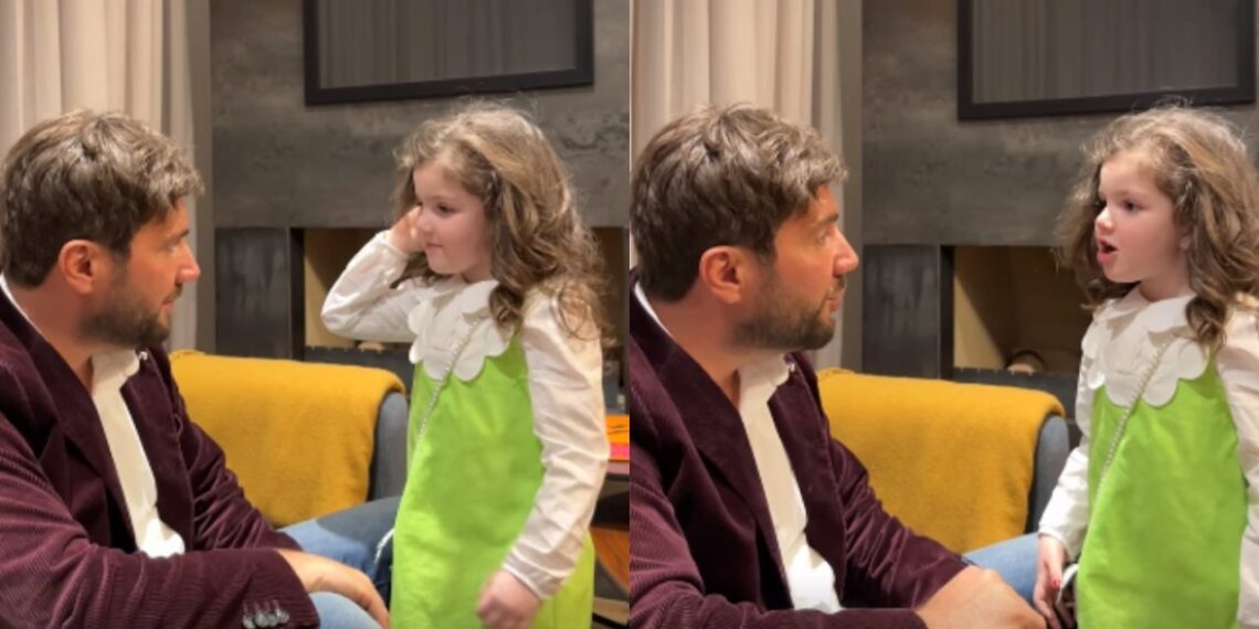 უსაყვარლესი ანნა მამას ლექსს უყვება – ნოე სულაბერიძე პოზიტიურ ვიდეოს გვიზიარებს