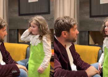 უსაყვარლესი ანნა მამას ლექსს უყვება – ნოე სულაბერიძე პოზიტიურ ვიდეოს გვიზიარებს