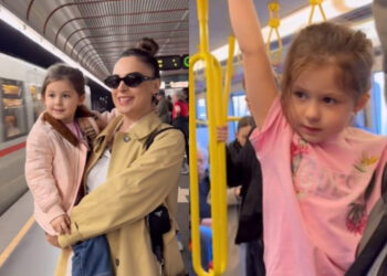 უსაყვარლესმა ელის მარიამ მეტროთი პირველად იმგზავრა – სოფო ნიჟარაძე შვილის ემოციებს გვიზიარებს