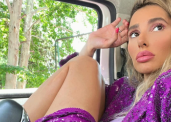 როგორ გამოიყურება ნუკი კოშკელიშვილის თამამი კაბა, რომელიც ტელეწამყვანს “ნიჭიერის” გადაღებებისას ეცვა