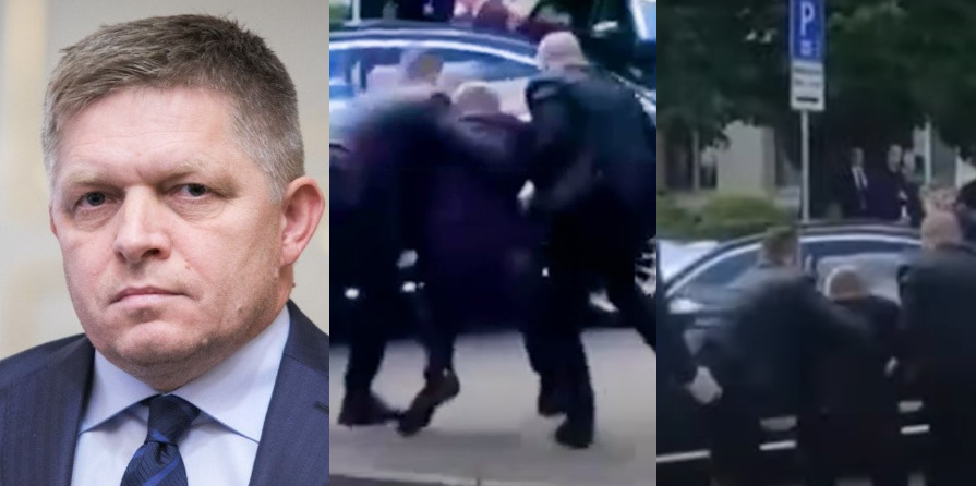 შოკისმომგვრელი ვიდეო შემთხვევის ადგილიდან – სლოვაკეთის პრემიერს რობერტ ფიცოს ცეცხლსასროლი იარაღიდან ესროლეს