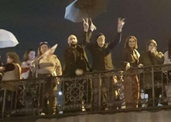 ხალხი გაოცებული უყურებდა – ნახეთ ვინ დააფიქსირეს აქციაზე – ამას არავინ ელოდა