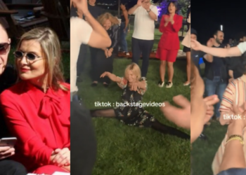 „მამმა მია“-ზე აცეკვებული დედა-შვილი, ბებია და შვილიშვილი და თეონა თავართქილაძის ეფექტური ილეთი – კადრები არველაძეების წვეულებიდან