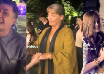 ძმები არველაძეების ენერგიული ცეკვა და ულამაზესი მაკა და მანიკა ასათიანები – კადრები თეონა თავართქილაძისა და რეზი არველაძის რძლის იუბილედან და შვილიშვილის ნათლობიდან