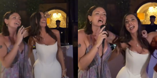 ვიდეო : თიკა ჯამბურიამ ყოფილი ქმრის ქორწილში მის ახლანდელ ცოლთან ერთად იმღერა