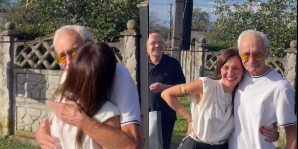 პირველი შეხვედრა ბიოლოგიურ მამასთან – თამუნა მუსერიძე ემოციურ კადრებს გვიზიარებს