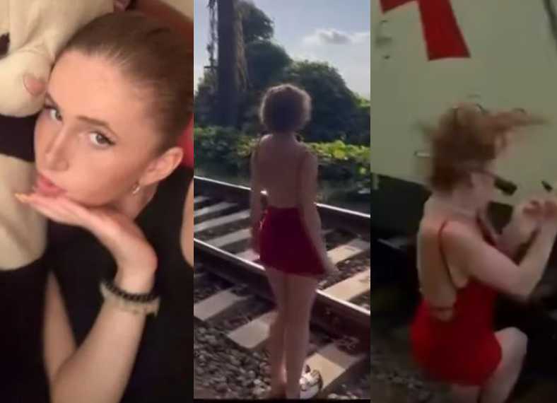 ვინ არის და რას ამბობს ინტერნეტში ვირუსულად გავრცელებული ვიდეოს მთავარი გმირი გოგონა, რომელსაც მატარებელი ეჯახება