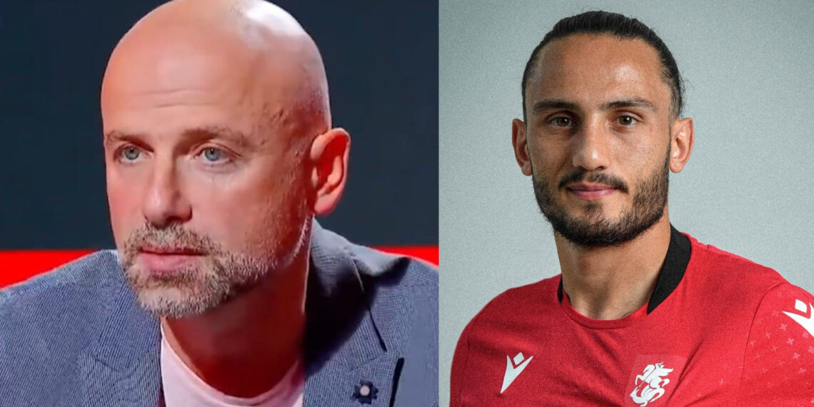 “ქოჩორას ლევანტეშიც შევამჩნიე, რომ ბოლო დროს საკუთარ ნახევარზე ბევრს მატაობს, ხოლმე… ახლა მართლია, ფეხი დაუცდა და ამიტომ დაკარგა, მაგრამ ფეხი ფინტის გაკეთების დროს დაუცდა, ამიტომ ვილი სანიოლმა…” – რას წერს ჟურნალისტი მერაბ მეტრეველი