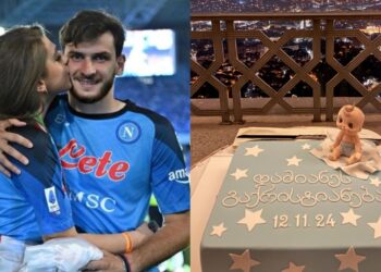 ხვიჩა კვარაცხელიამ და ნიცა თავაძემ შვილი მონათლეს – რა კადრებს აქვეყნებს კვარას მეუღლე