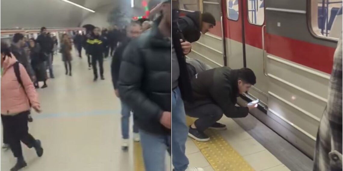 „ეს რას შევესწარი ღმერთო ჩემო.. უცხო ადამიანს ხელი ჰკრა ვიღაცამ და მატარებლის ქვეშ ჩააგდო“ – თვითმხილველის თქმით, მეტროს სადგურ „სახელმწიფო უნივერსიტეტში“ ერთმა კაცმა მეორეს ხელი ჰკრა და ლიანდაგებში ჩააგდო