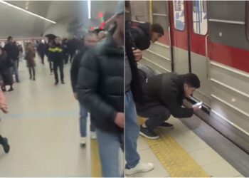 „ეს რას შევესწარი ღმერთო ჩემო.. უცხო ადამიანს ხელი ჰკრა ვიღაცამ და მატარებლის ქვეშ ჩააგდო“ – თვითმხილველის თქმით, მეტროს სადგურ „სახელმწიფო უნივერსიტეტში“ ერთმა კაცმა მეორეს ხელი ჰკრა და ლიანდაგებში ჩააგდო