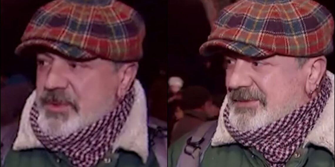 ტელეკომპანია “იმედის” დატოვების შემდეგ დუტა სხირტლაძე რუსთაველის გამზირზე გამოჩნდა – ნახეთ რა თქვა მსახიობმა და ტელეწამყვანმა