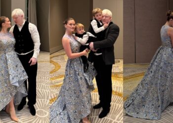 “გილოცავთ ახალ წელს” – ნანუკა გუდავაძე ოჯახურ კადრებს გვიზიარებს