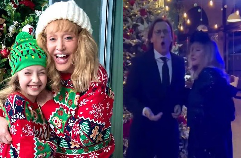 75 წლის ალა პუგაჩოვა საოცარ ფორმაშია და ნაძვის ხესთან ცეკვავს – რა ვიდეოს აქვეყნებს მაქსიმ გალკინი ?