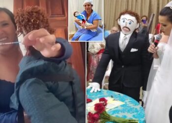 ქალი, რომელმაც თოჯინაზე იქორწინა, აცხადებს, რომ მეოთხე ბავშვს ელოდება