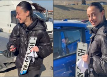 “სულ მწვანეზე ჩემო პრინცესავ” – ანდრია გველესიანმა მეუღლეს ავტომობილი აჩუქა : “ეს არის ? შოკში ვარ”