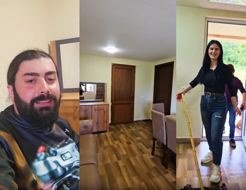 “შემდეგი ეტაპი იქნება ტექნიკის შეტანა და ამ თვის ბოლოს მარიამს შევიყვანთ მის ახალ სახლში” – დანტესი მარიამ კოხრეიძის სახლს გვათვალიერებინებს