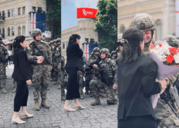 ხელის თხოვნა დამოუკიდებლობის დღის ღონისძიებაზე – ემოციური კადრები თავისუფლების მოედნიდან