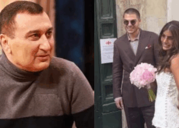 „რა სიმბოლურია, რომ მათი ჯვრისწერა რომში მიმდინარეობს, სადაც პირველად შეხვდნენ და შეუყვარდათ ერთმანეთი, უფალი გფარავდეთ“ – დათო ოქიტაშვილი შვილის ქორწილიდან კადრებს გვიზიარებს