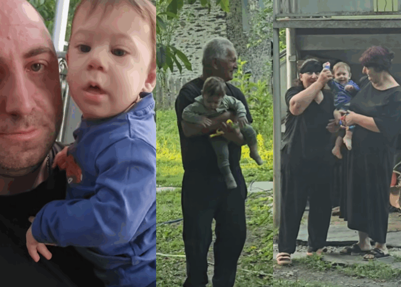 “ცოტახანს მამიკო მეტ ვიდეოს ვერ მოგაწვდით” – გიგა ცხელიშვილი ემოციურ კადრებს გვიზიარებს