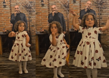 ვიდეო: „რა ლამაზად იკვანწება ეს თოჯინა…“ – დათო არჩვაძის სიმღერაზე უსაყვარლესი ევა ბუთიაშვილი აცეკვდა