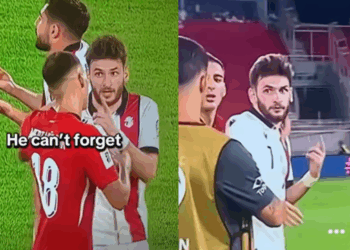 ის რაც ყველას გამორჩა – რა მოხდა ხვიჩა კვარაცხელიასა და თურქ ფეხბურთელს შორის მატჩის შემდეგ ?