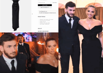 რა ღირს ნიცა თავაძის კაბა და ოქროსფერი ჩანთა, რომლითაც ის PSG Foundation Gala-ზე წარსდგა