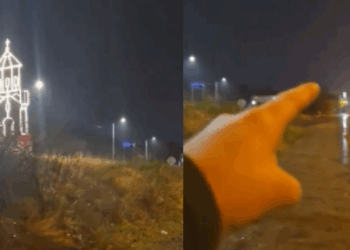 “ძალიან ფრთხილად იყავით, ვინც არ იცით იცოდეთ, მაგიტომ გადმოვედი ახლა მანქანიდან” – მოქალაქე მძღოლებს აფრთხილებს