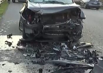 ერთმანეთს ორი ავტომობილი შეეჯახა – ვრცელდება უმძიმესი ავარიის კადრები, რომელსაც მსხვერპლი მოჰყვა