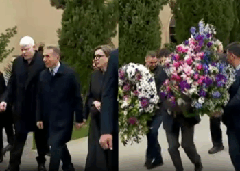 ცნობილი სახეები, რომლებიც ლაშა ბასლანძის სამოქალქო პანაშვიდზე იმყოფებოდნენ