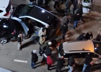 ვრცელდება ცოტა ხნის წინ, ვარკეთილში მომხდარი უმძიმესი ავარიის კადრები